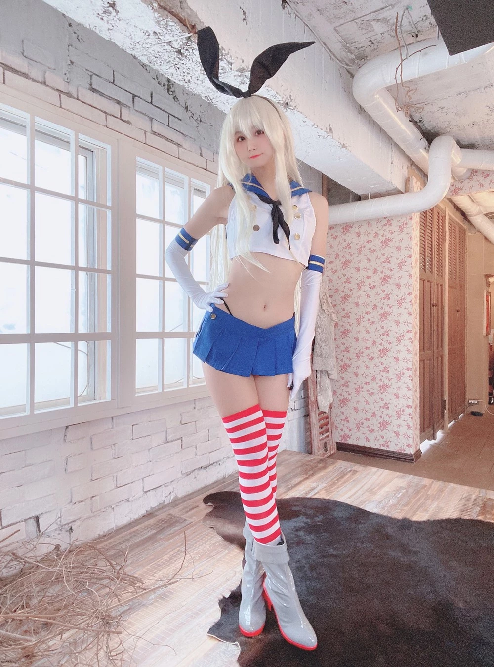 [Cosplay] [[ ´_ゝ｀]柳丸] [59枚]撮れたて！島風の裝い