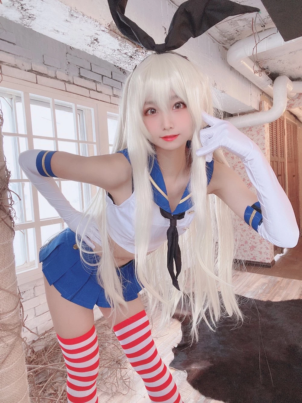 [Cosplay] [[ ´_ゝ｀]柳丸] [59枚]撮れたて！島風の裝い