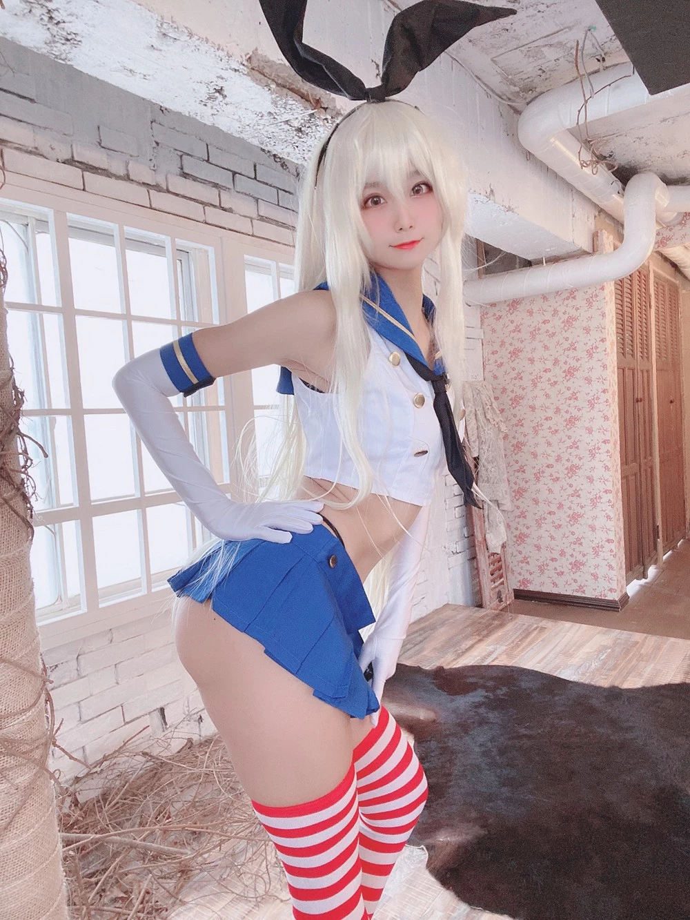 [Cosplay] [[ ´_ゝ｀]柳丸] [59枚]撮れたて！島風の裝い