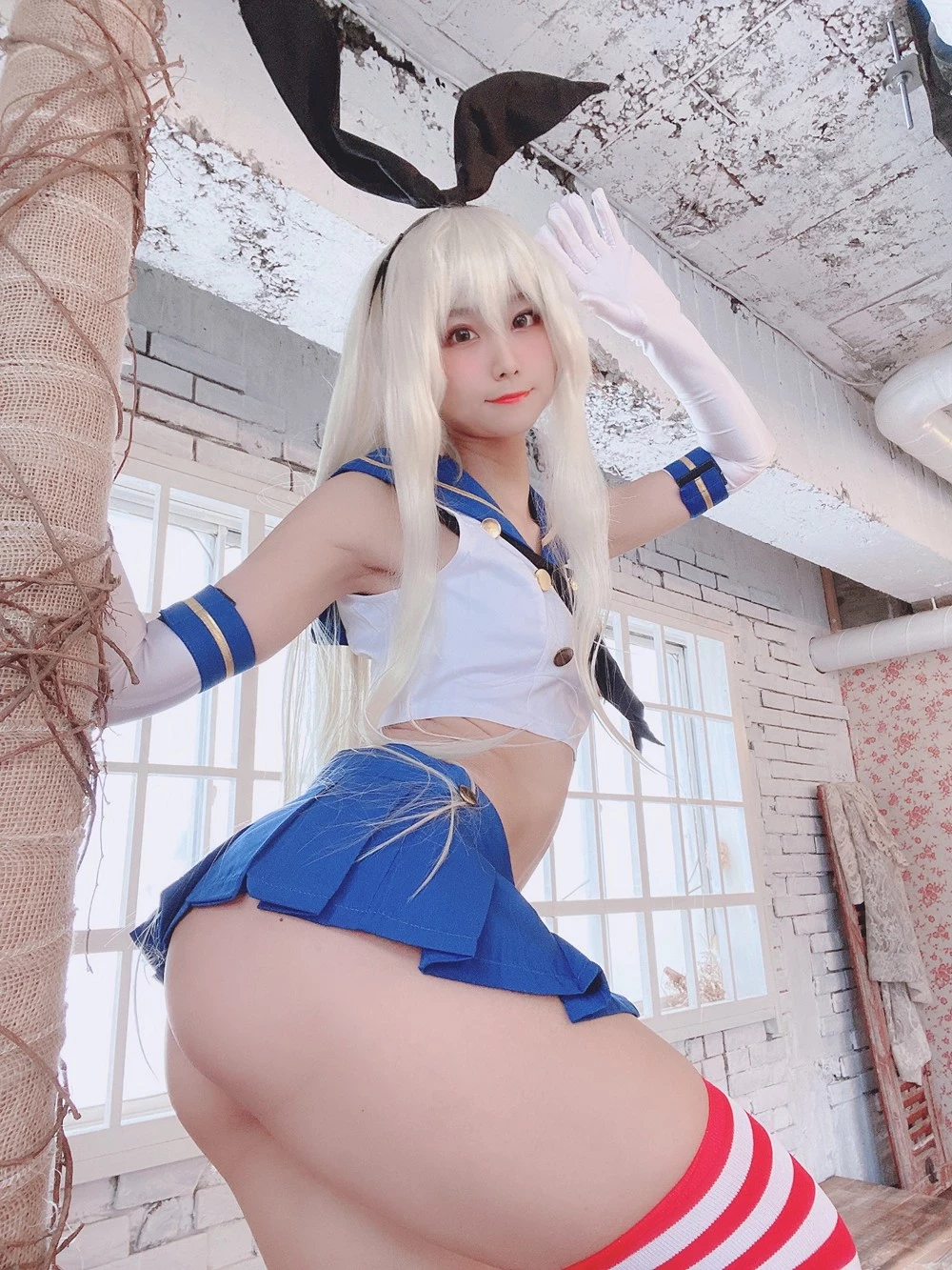 [Cosplay] [[ ´_ゝ｀]柳丸] [59枚]撮れたて！島風の裝い