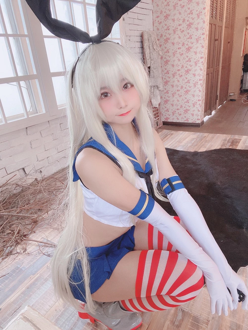 [Cosplay] [[ ´_ゝ｀]柳丸] [59枚]撮れたて！島風の裝い