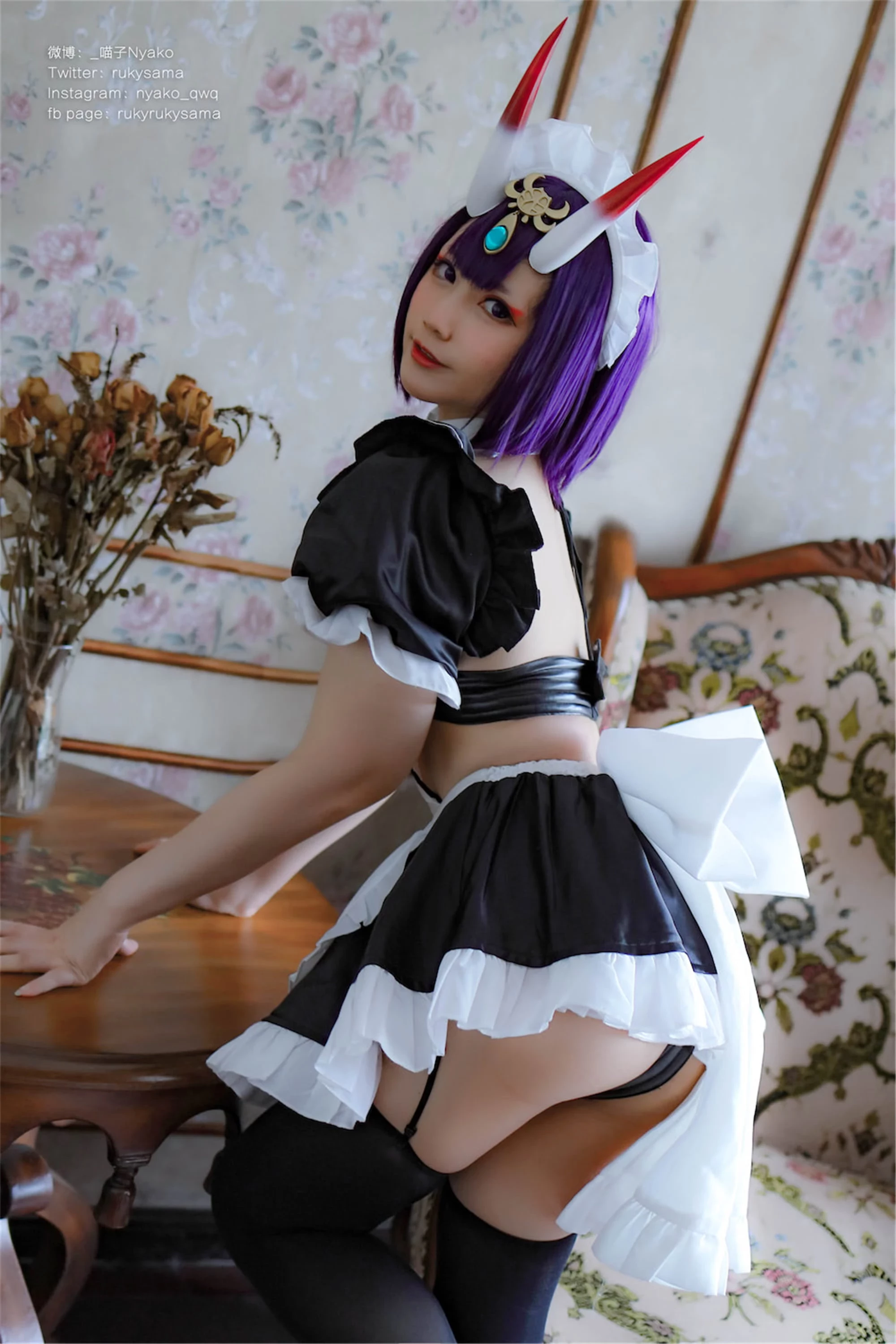 FGO 酒吞童子 女僕 Nyako - Shuten Douji Maid [42P]