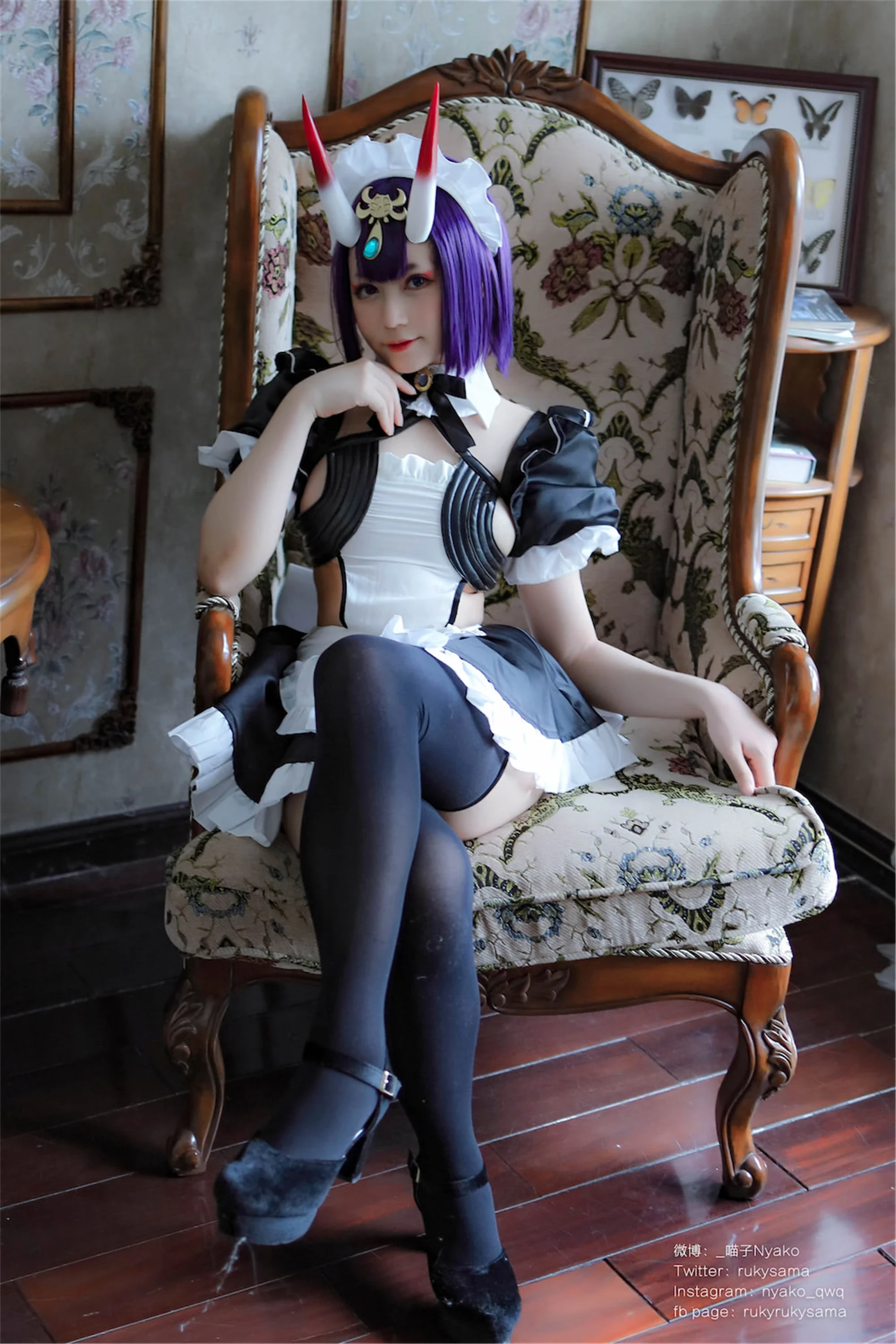 FGO 酒吞童子 女僕 Nyako - Shuten Douji Maid [42P]