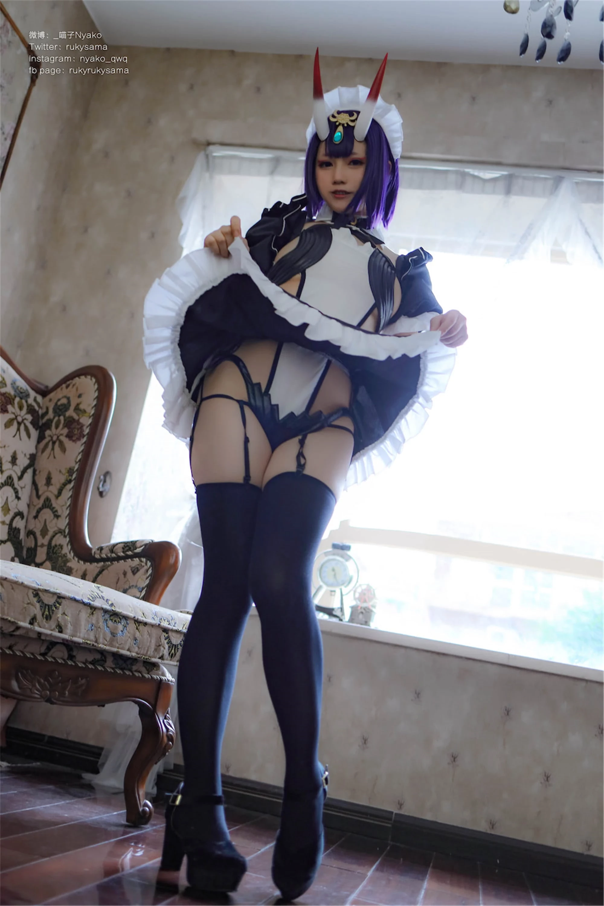 FGO 酒吞童子 女僕 Nyako - Shuten Douji Maid [42P]