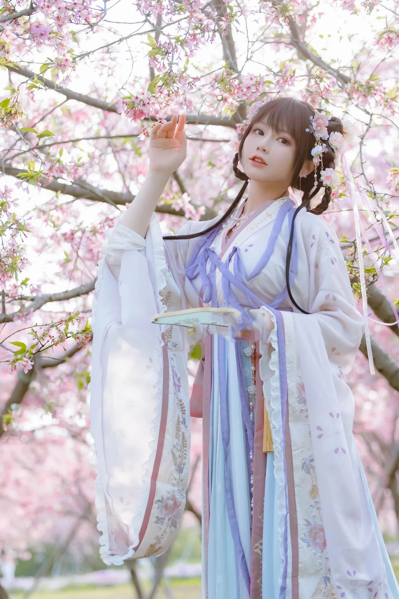 Nyako喵子 櫻花漢服 花神祈願