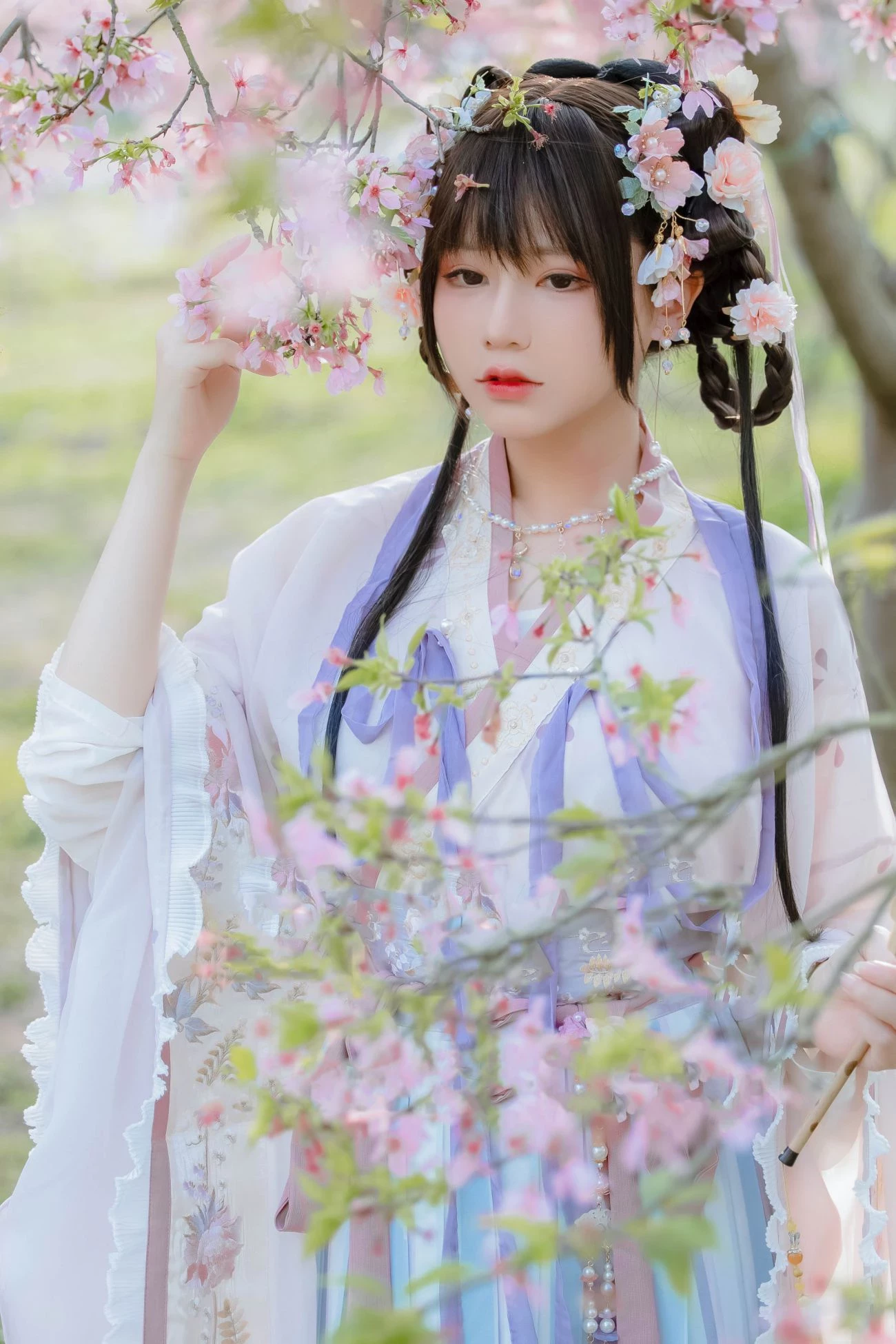 Nyako喵子 櫻花漢服 花神祈願