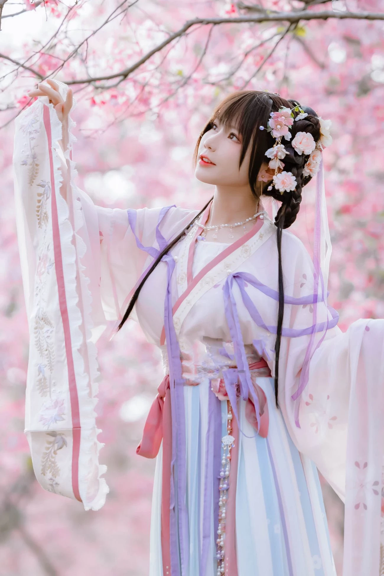 Nyako喵子 櫻花漢服 花神祈願