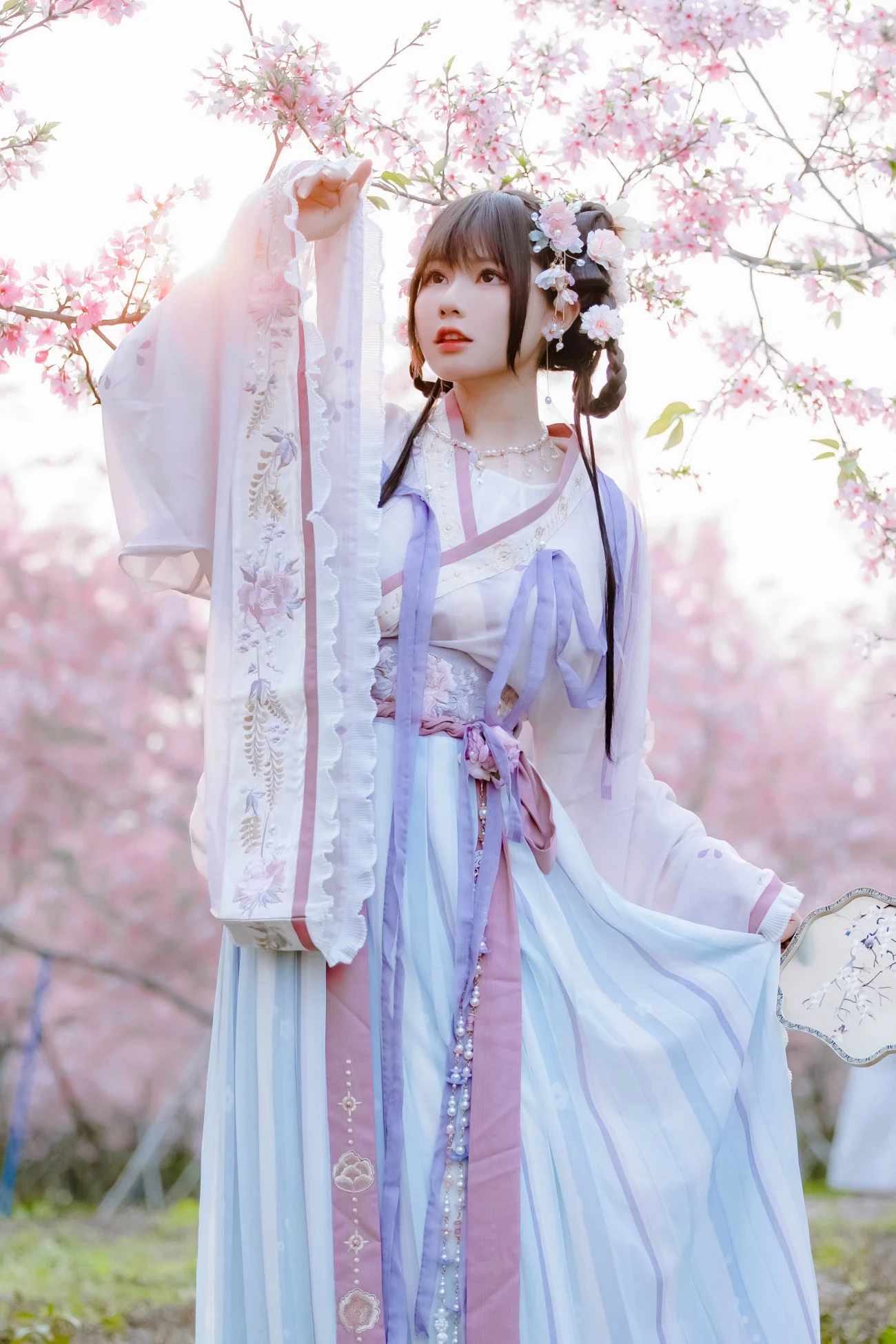 Nyako喵子 櫻花漢服 花神祈願