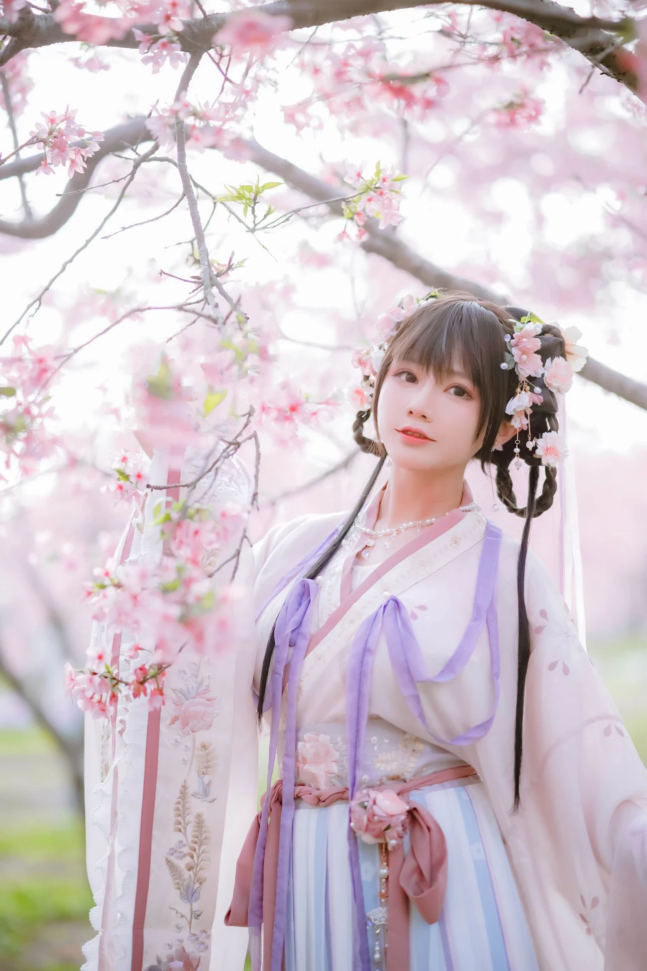 Nyako喵子 櫻花漢服 花神祈願