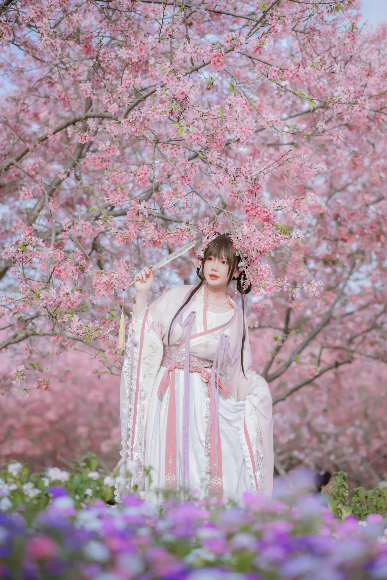 Nyako喵子 櫻花漢服 花神祈願