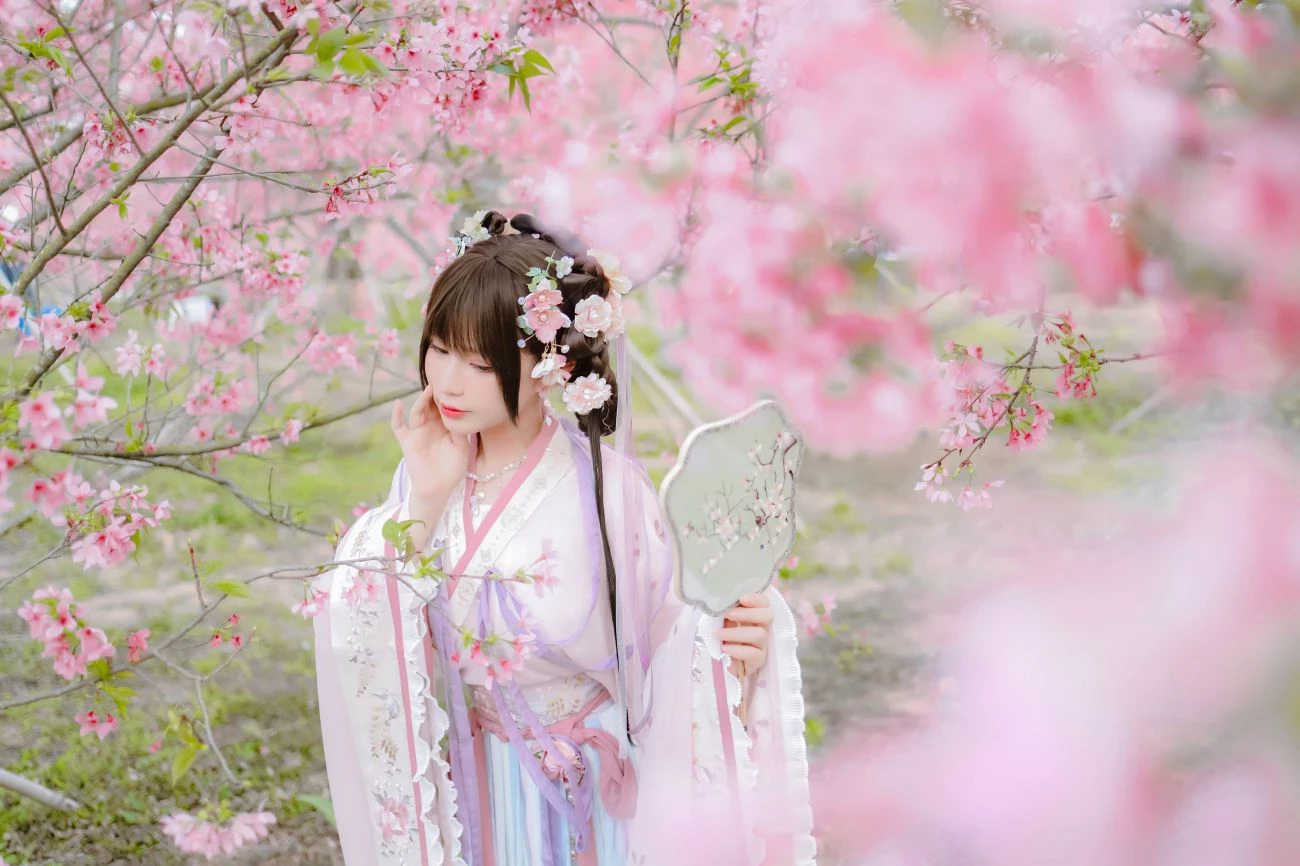 Nyako喵子 櫻花漢服 花神祈願