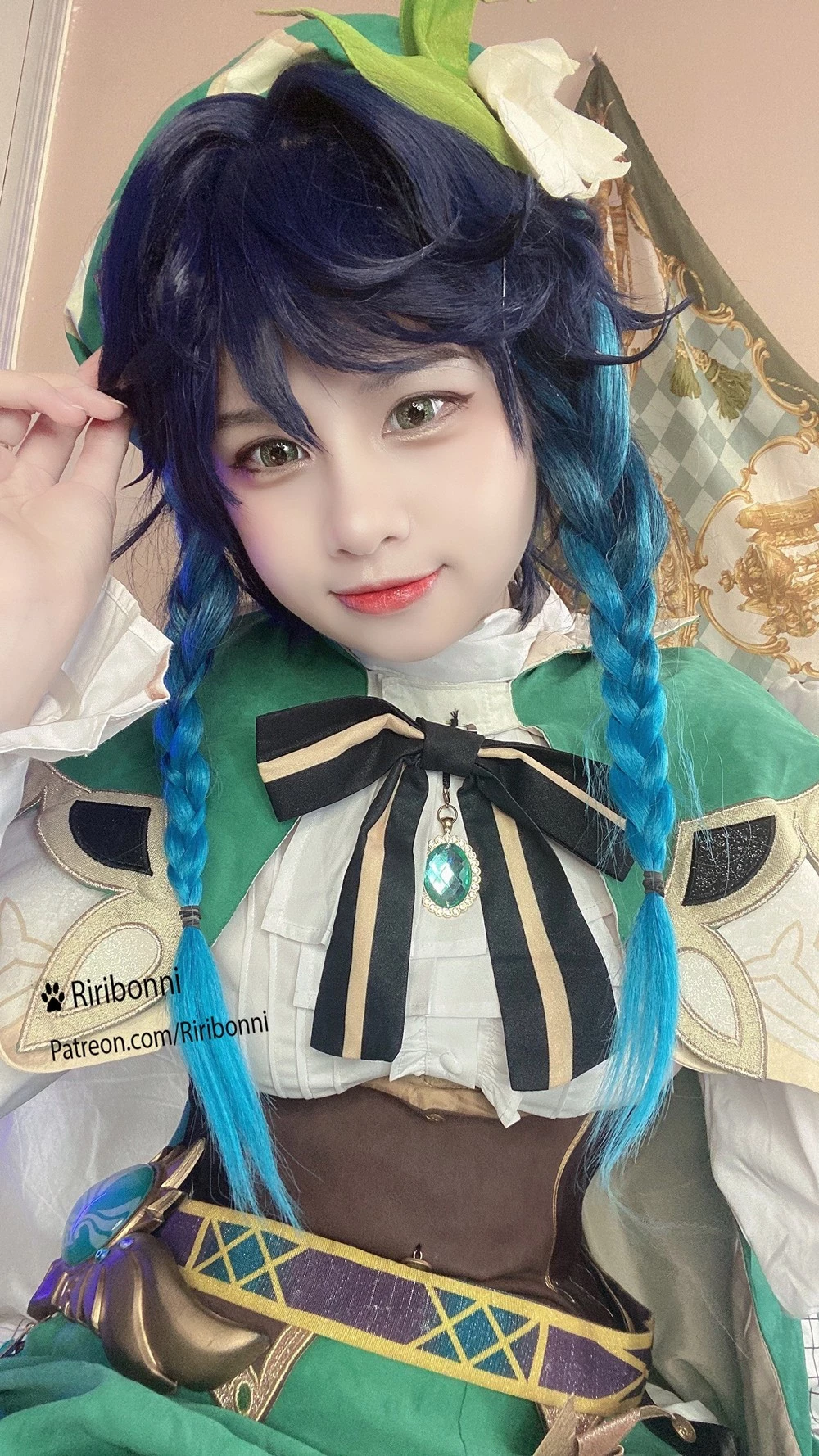 Venti - Genshin Impact cosplay by Riribonni