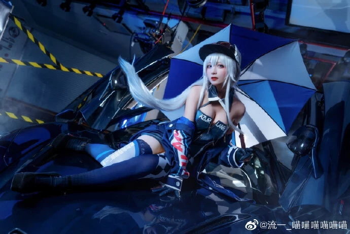 碧藍航線SSR企業賽車女郎cos Wind Catcher cn流一 [12P]