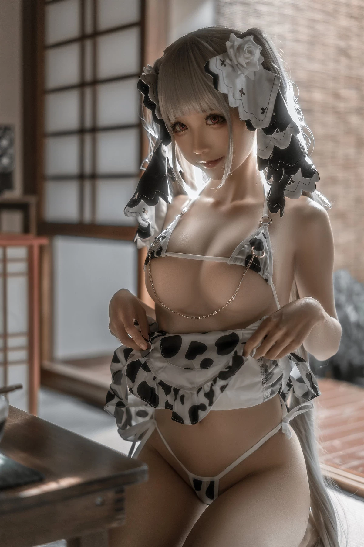 蠢沫沫 Cosplay 可畏婚紗紳士版