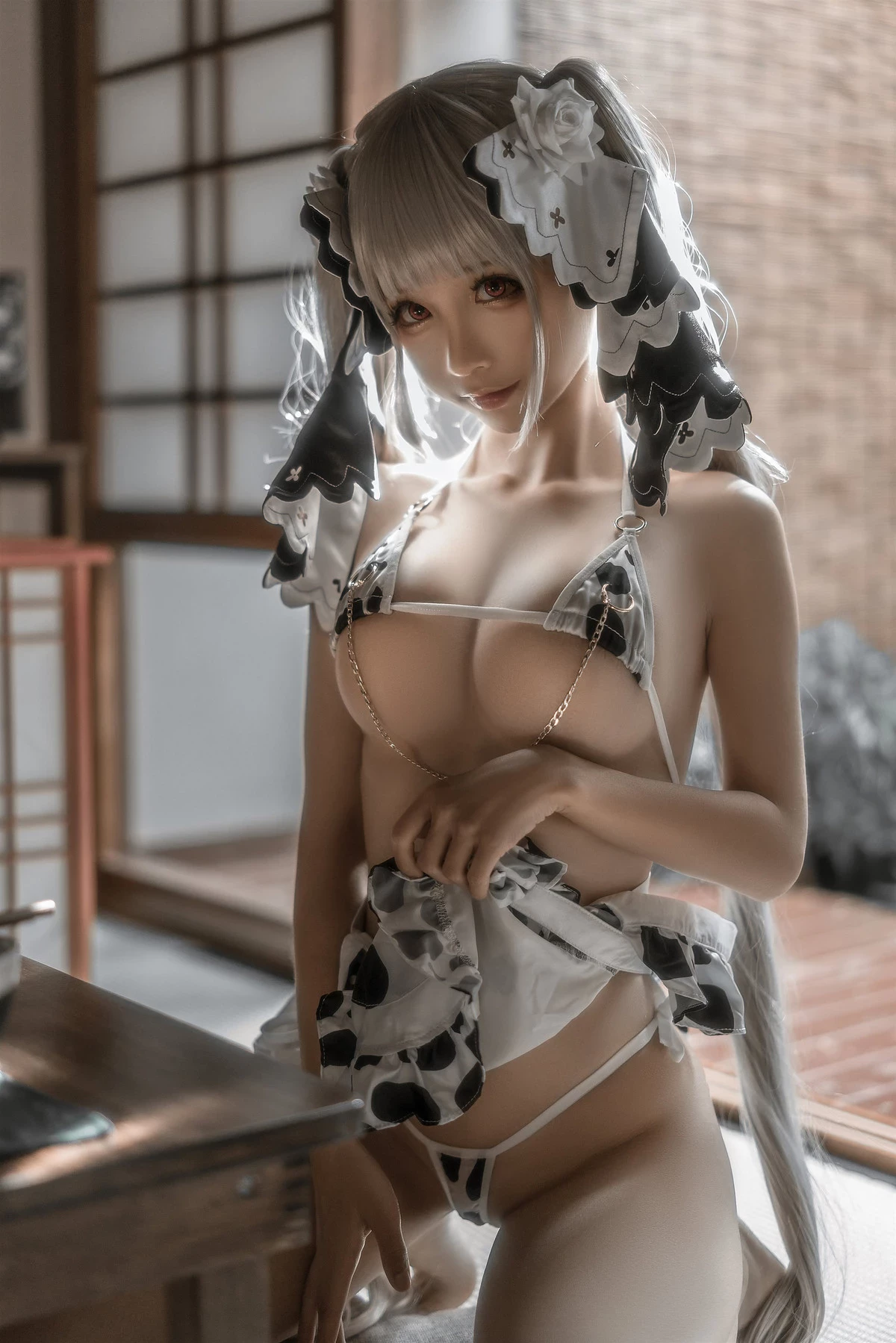 蠢沫沫 Cosplay 可畏婚紗紳士版