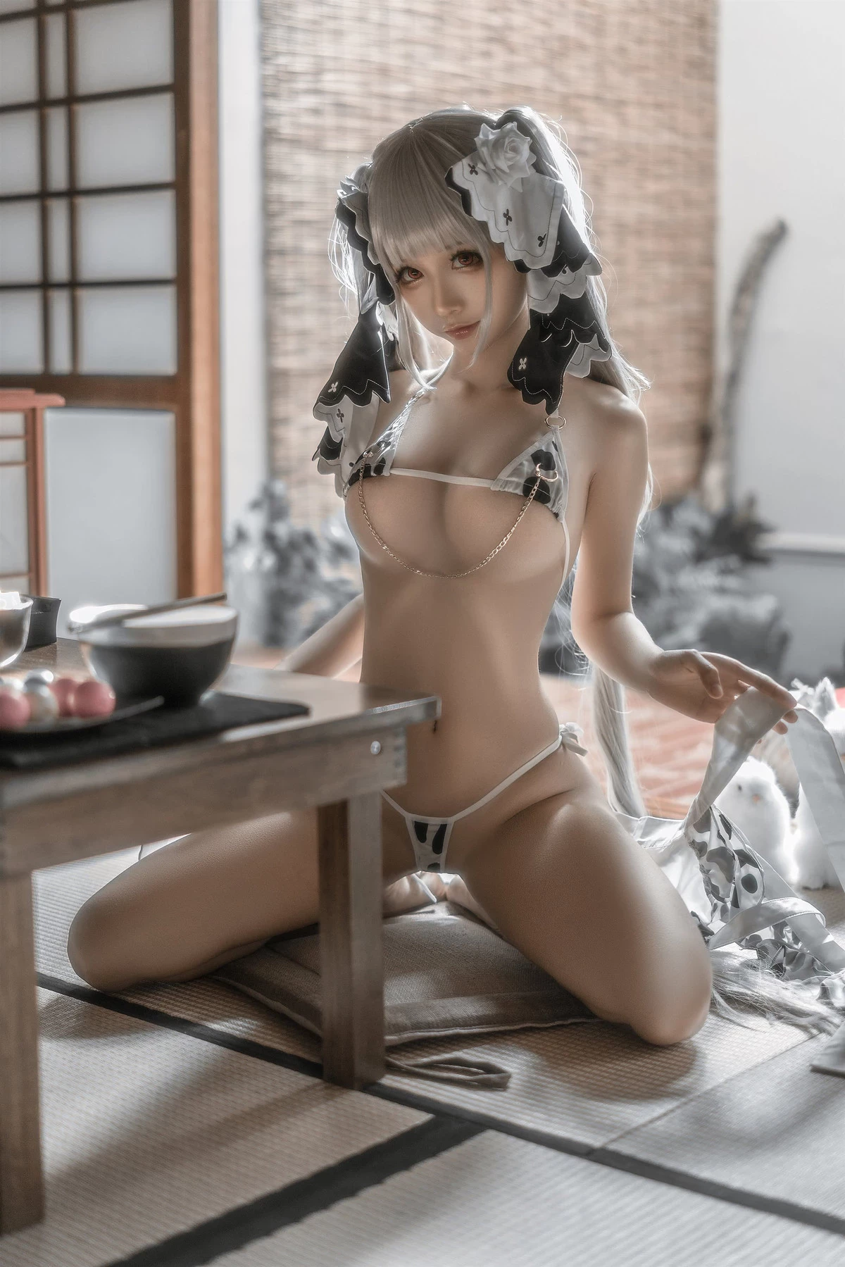 蠢沫沫 Cosplay 可畏婚紗紳士版