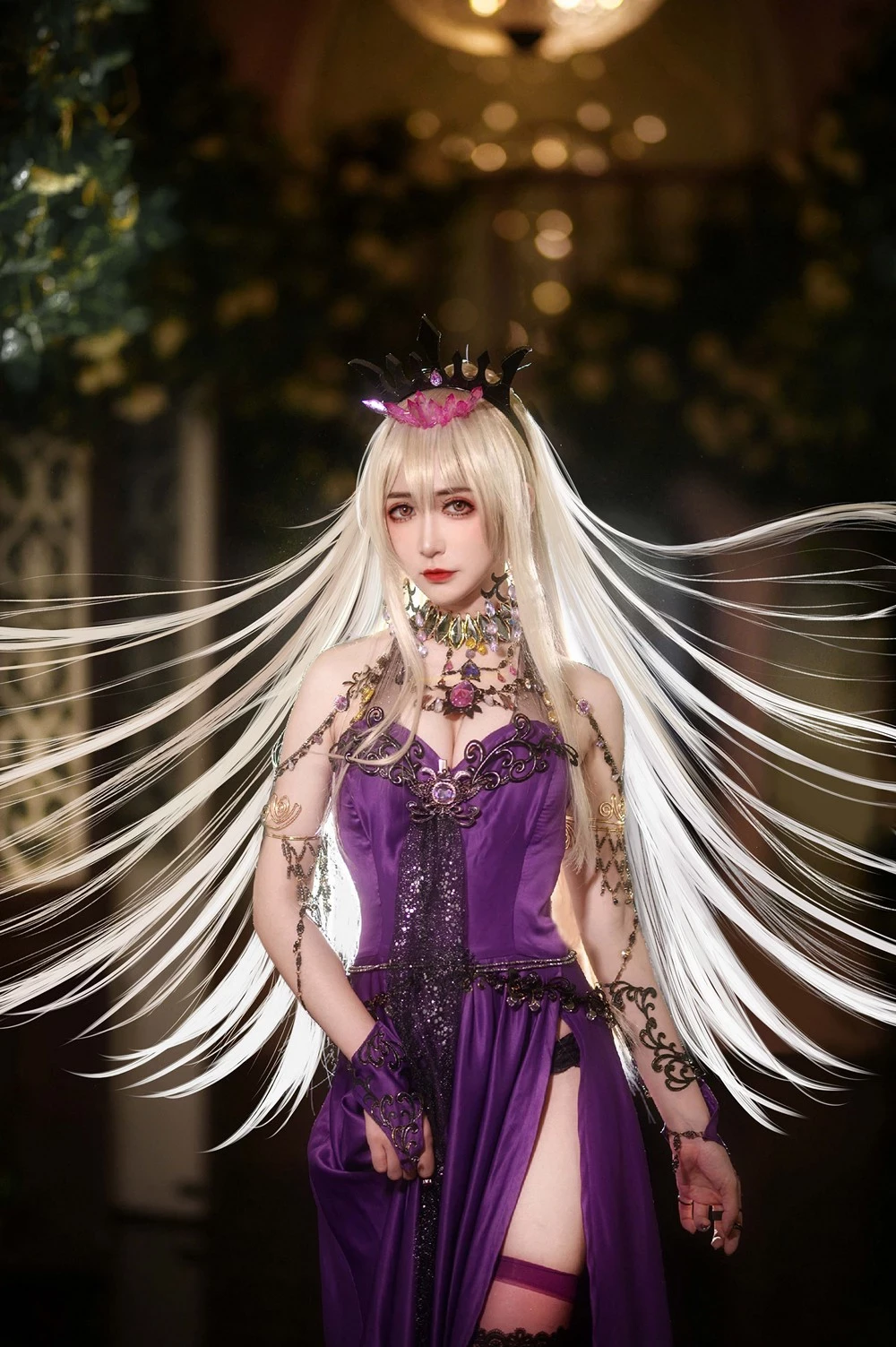 [福利COS] 阮邑 Fairy - 黑槍呆禮服