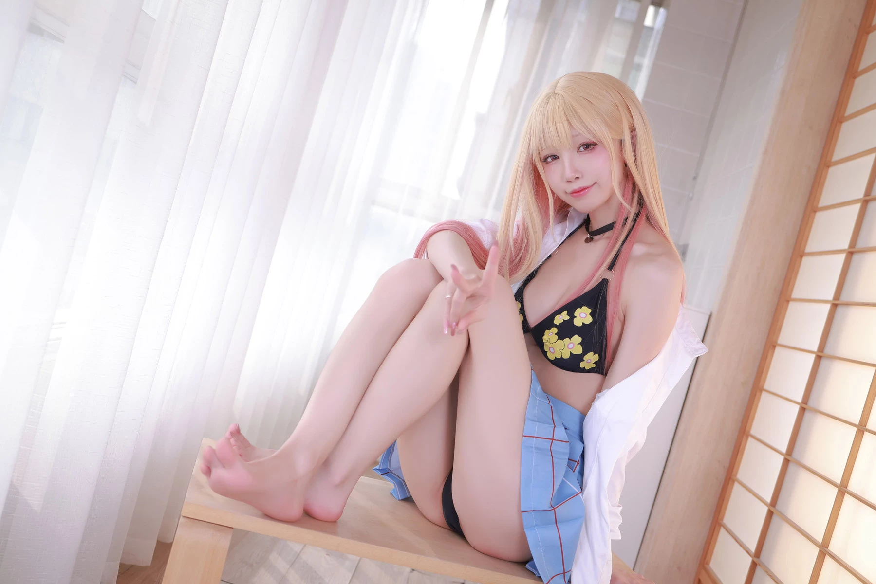 水淼aqua Cosplay Vol.117 Marin Kitagawa 喜多川海夢