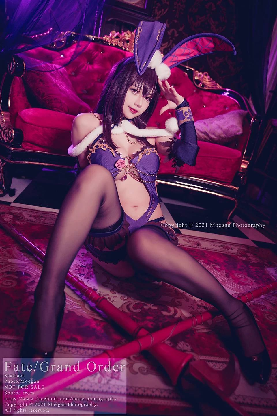 [沖田凜花Rinka] Scathach, bunny ver. [Fate Grand Order]