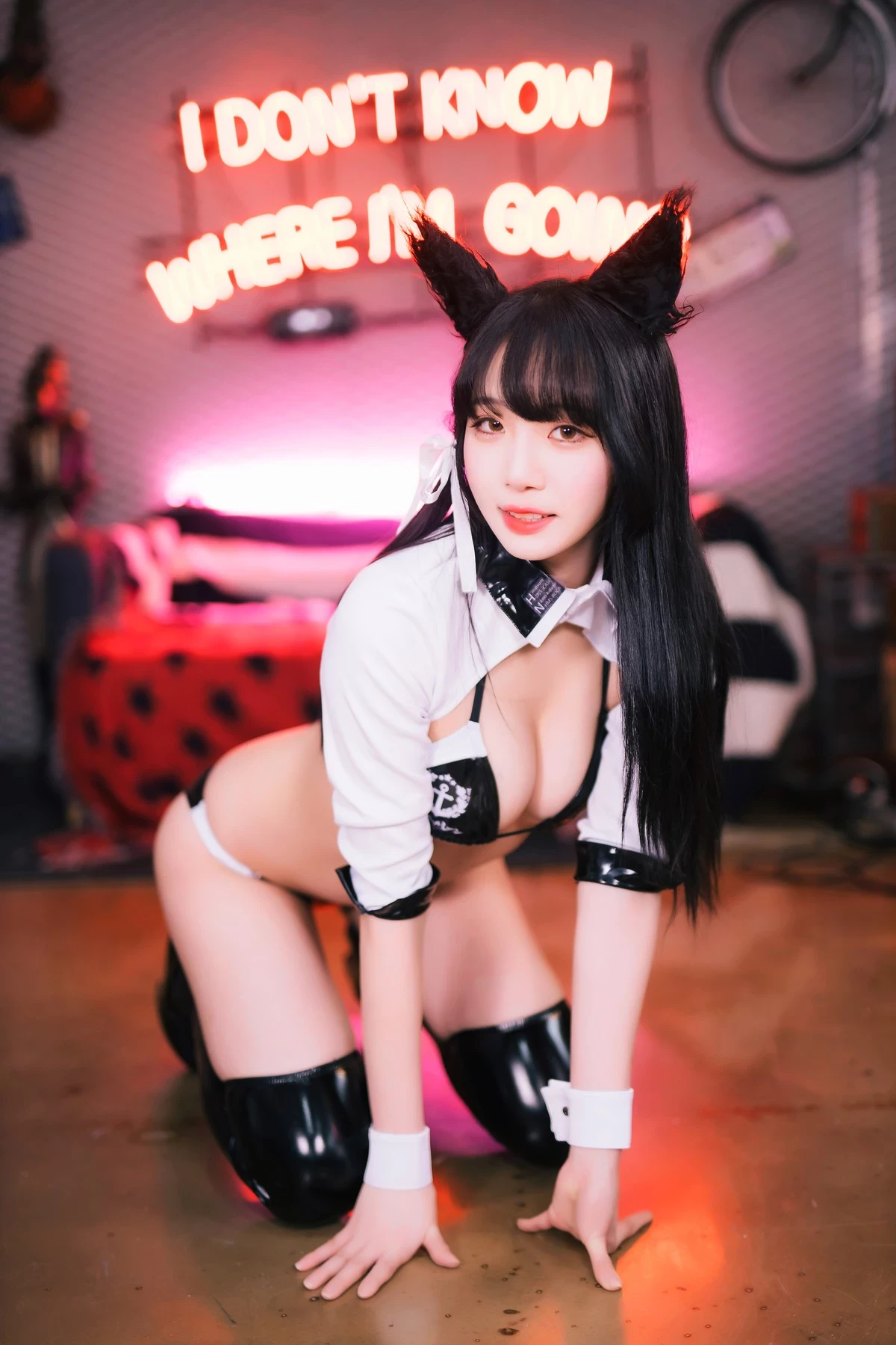 수련수련 Sooflower Cosplay Atago 愛宕 Racing Queen