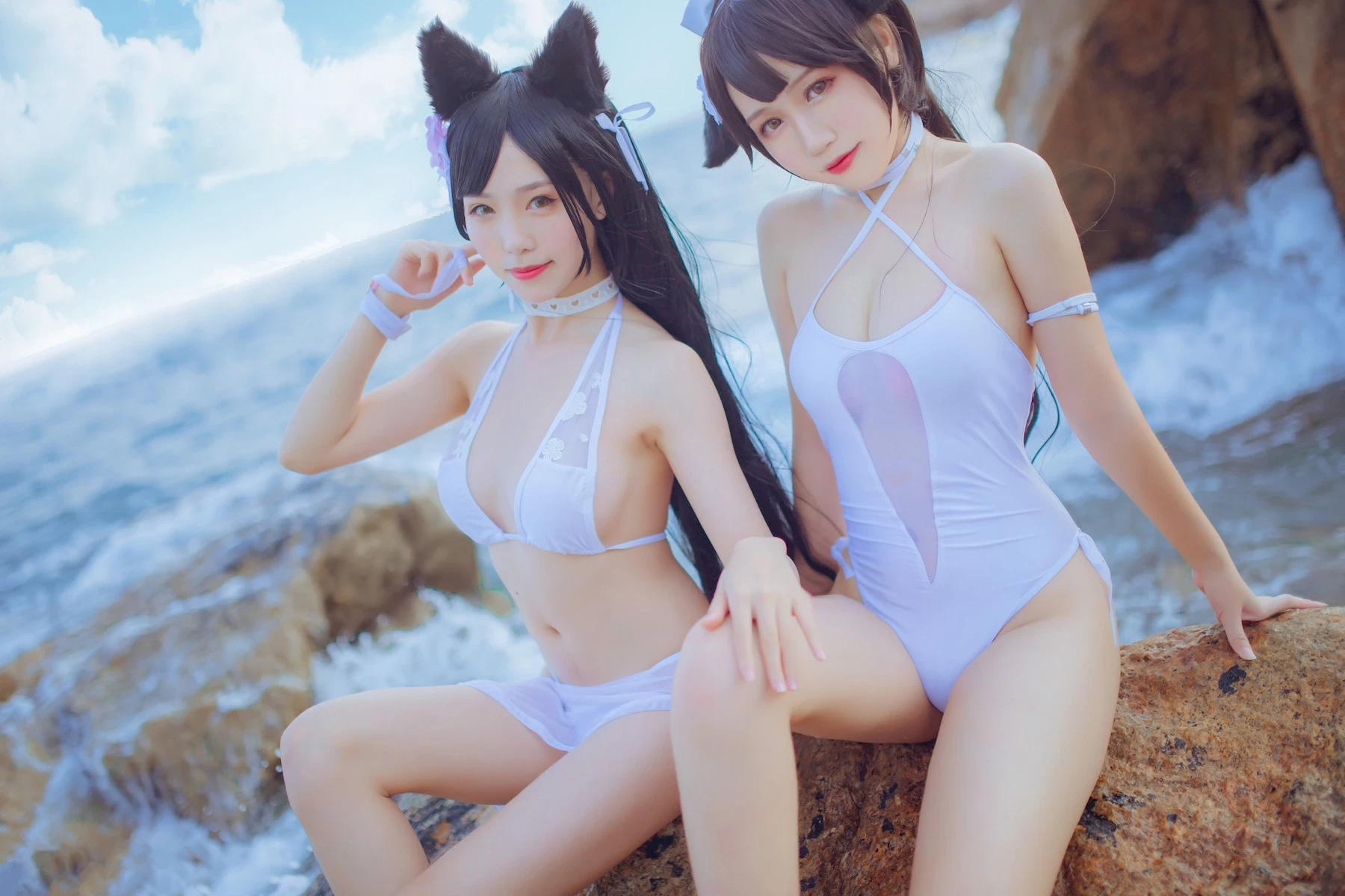 Cosplay 抖娘利世 Atago & Takao