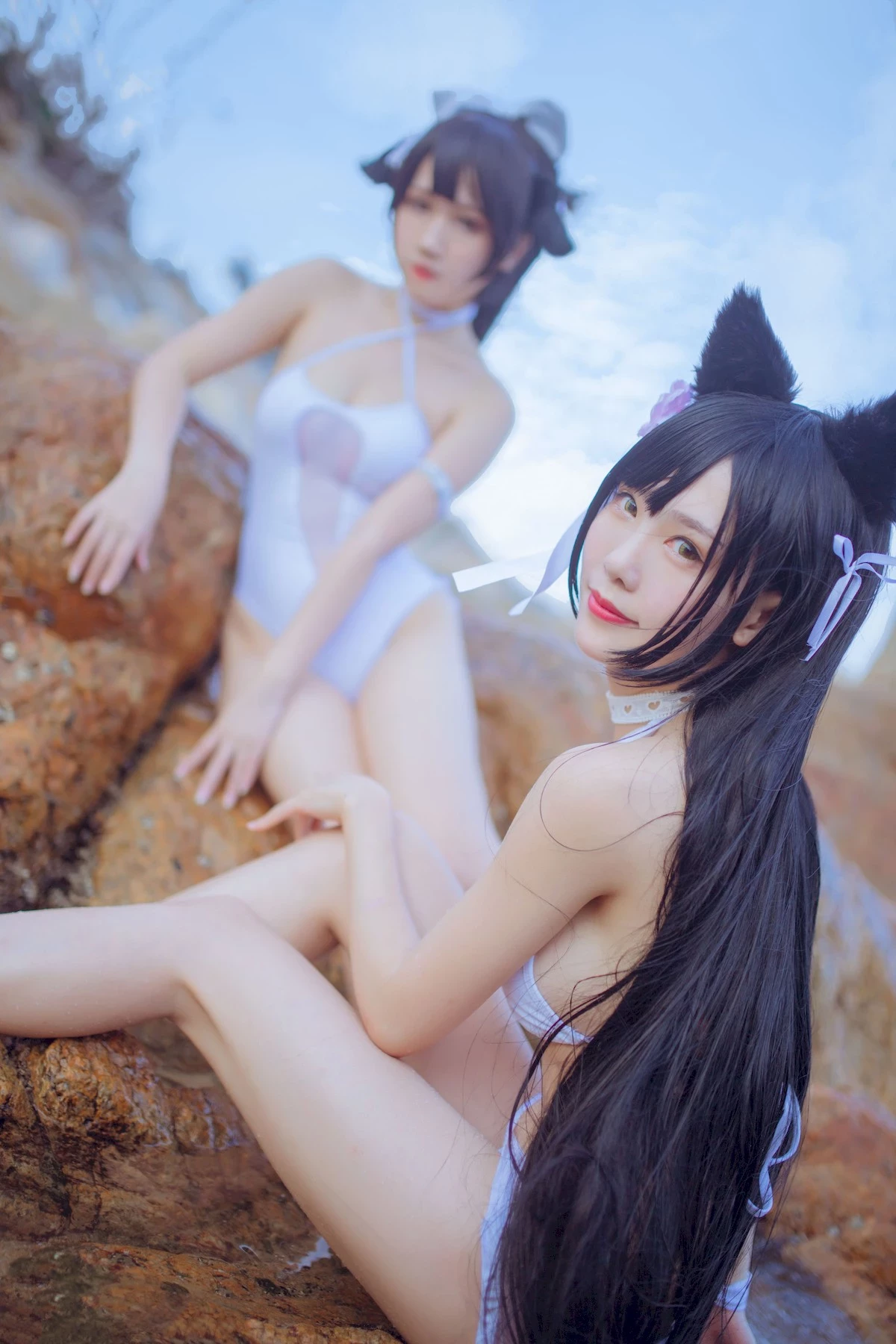 Cosplay 抖娘利世 Atago & Takao