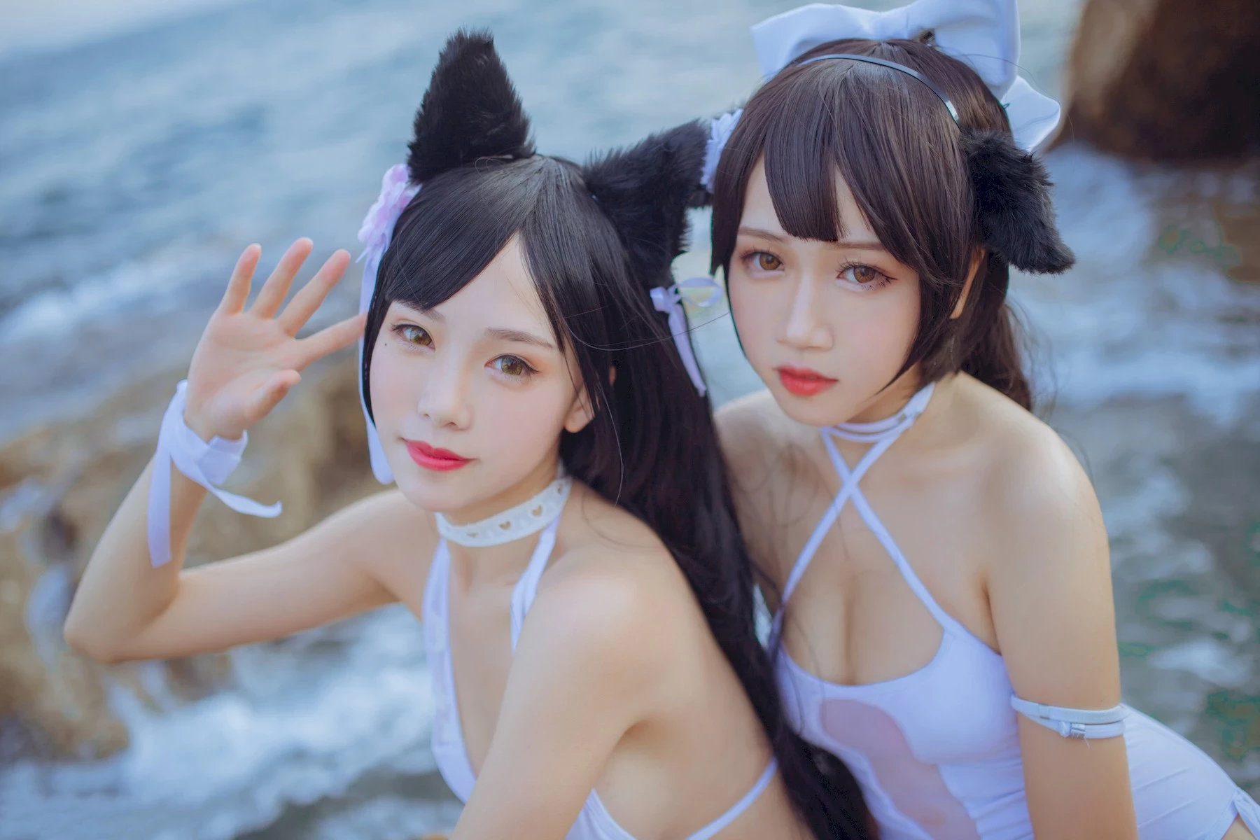 Cosplay 抖娘利世 Atago & Takao