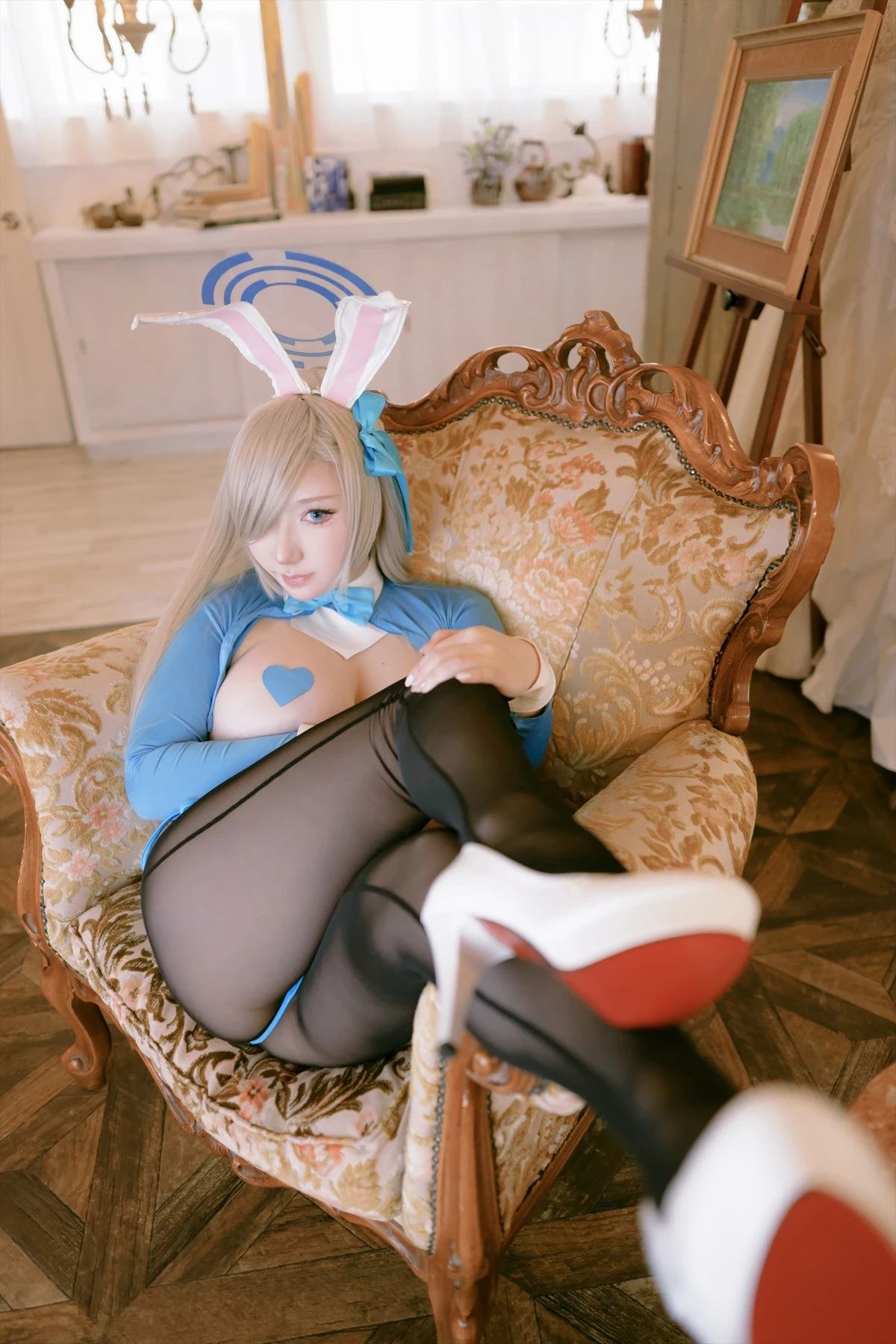 Cosplay サクSAKU Asuna Omake