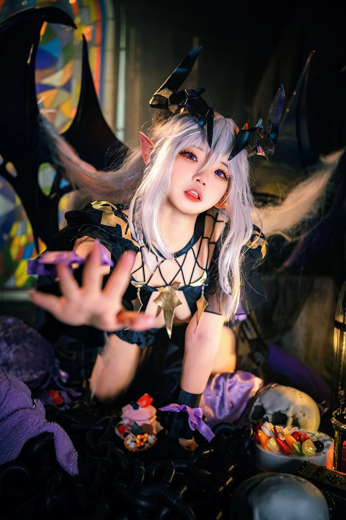 Cosplay 伊喵君 Fafnir 四葉草劇場 法芙娜