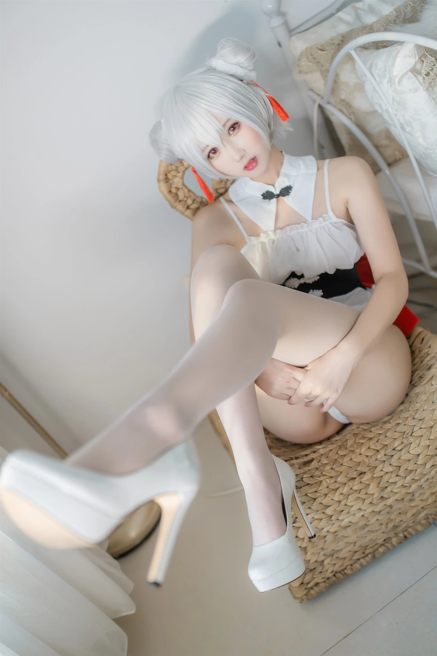 Cosplay 羽生三未 中華廚娘