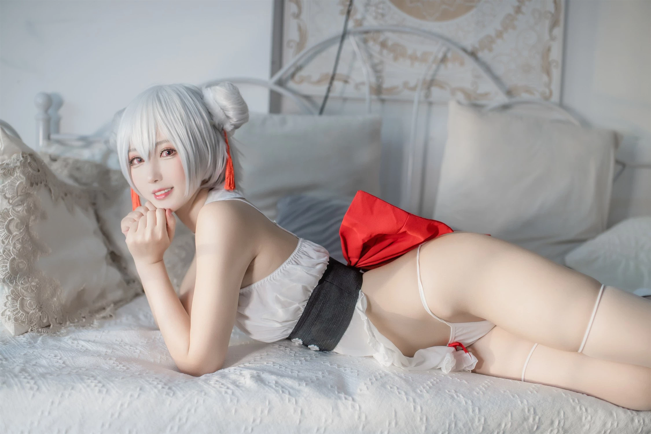 Cosplay 羽生三未 中華廚娘