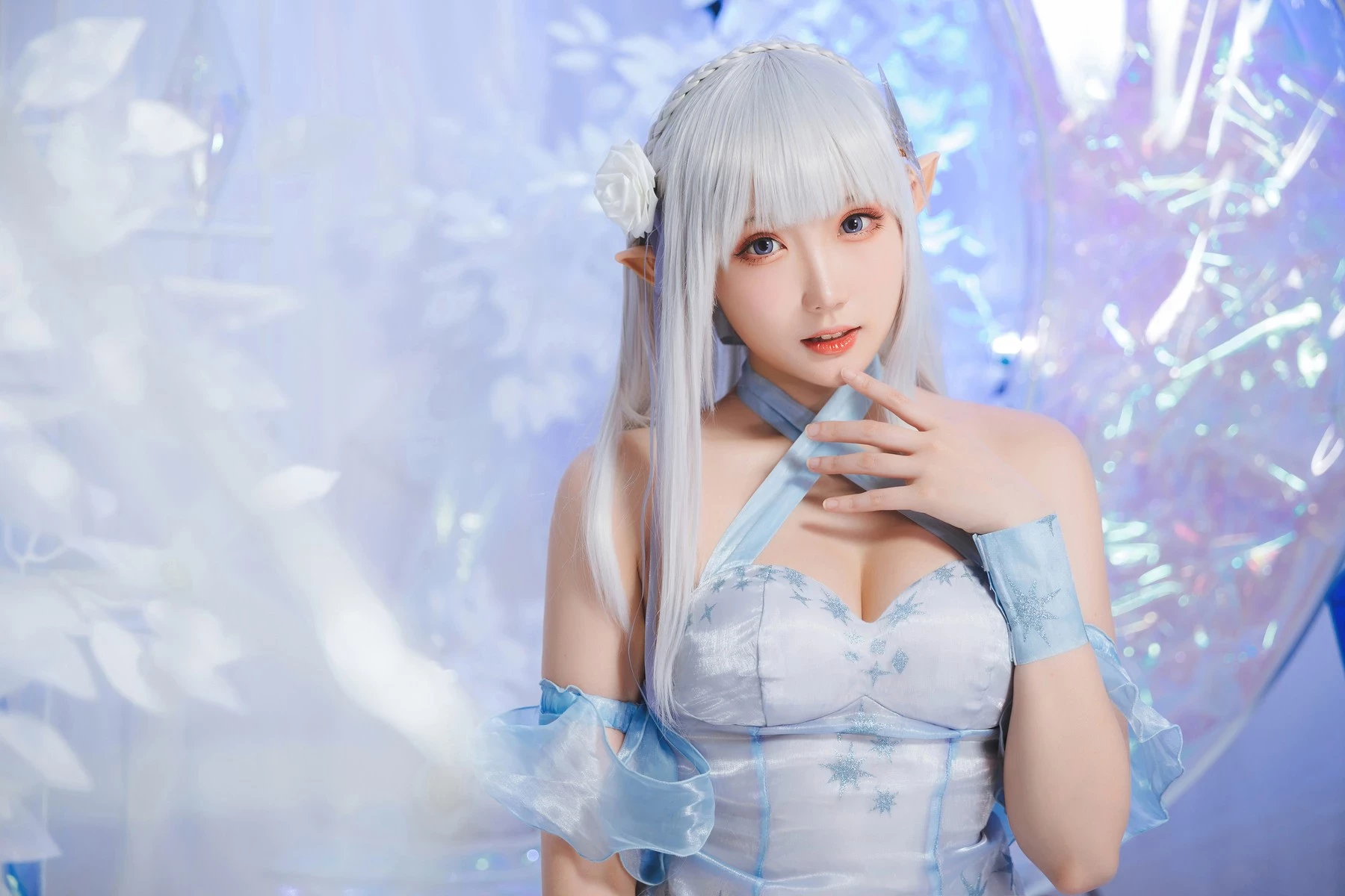 Cosplay 瓜希醬 愛蜜莉雅 水晶禮服