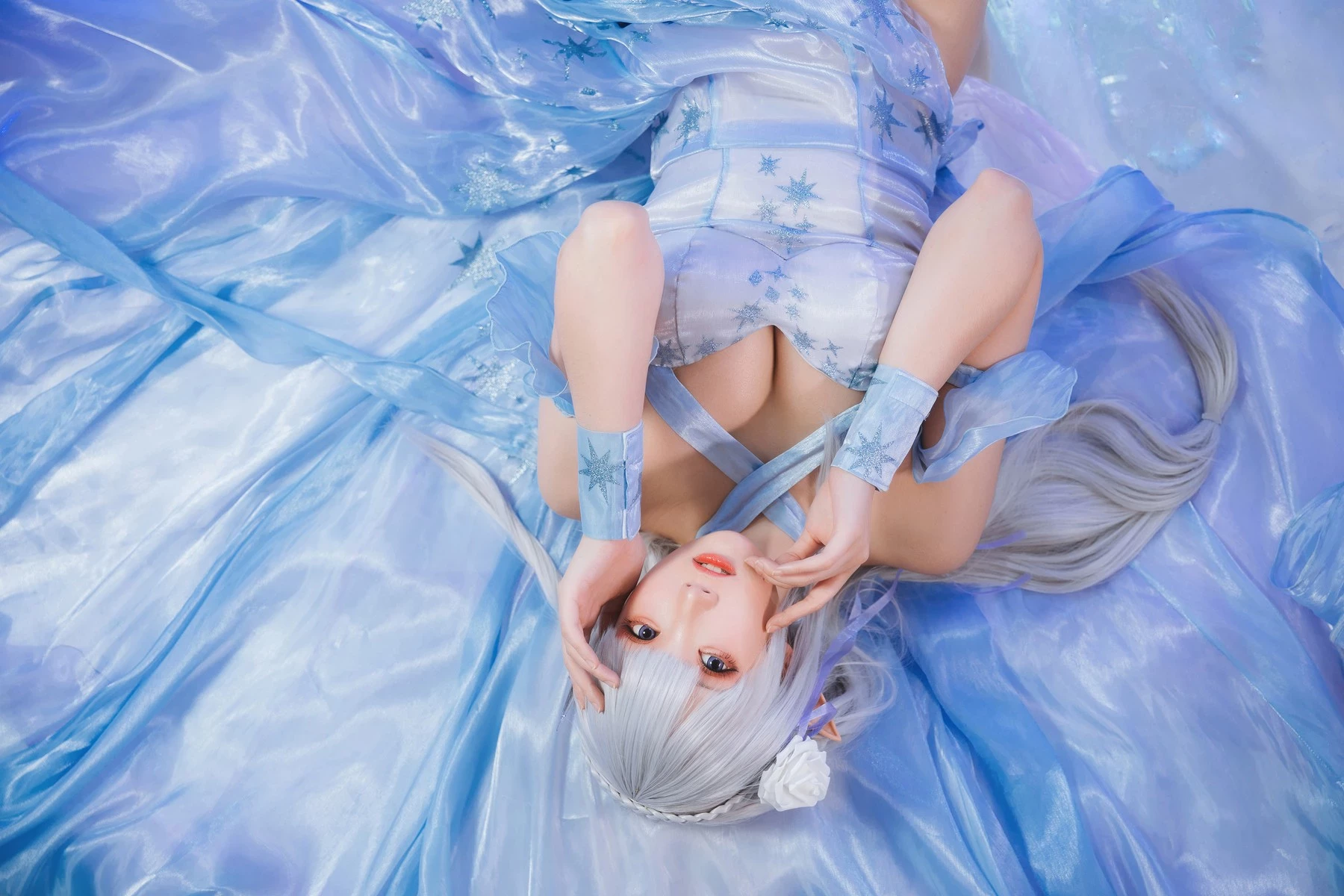 Cosplay 瓜希醬 愛蜜莉雅 水晶禮服