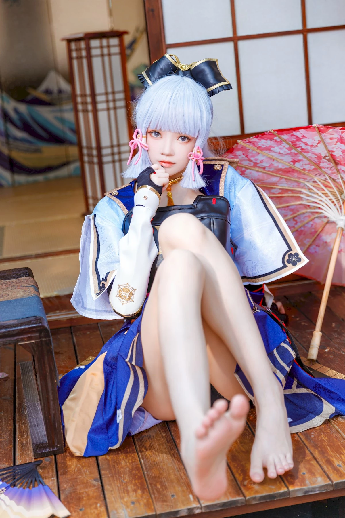 Cosplay 桜桃喵 神里綾華 Ayaka Kamisato