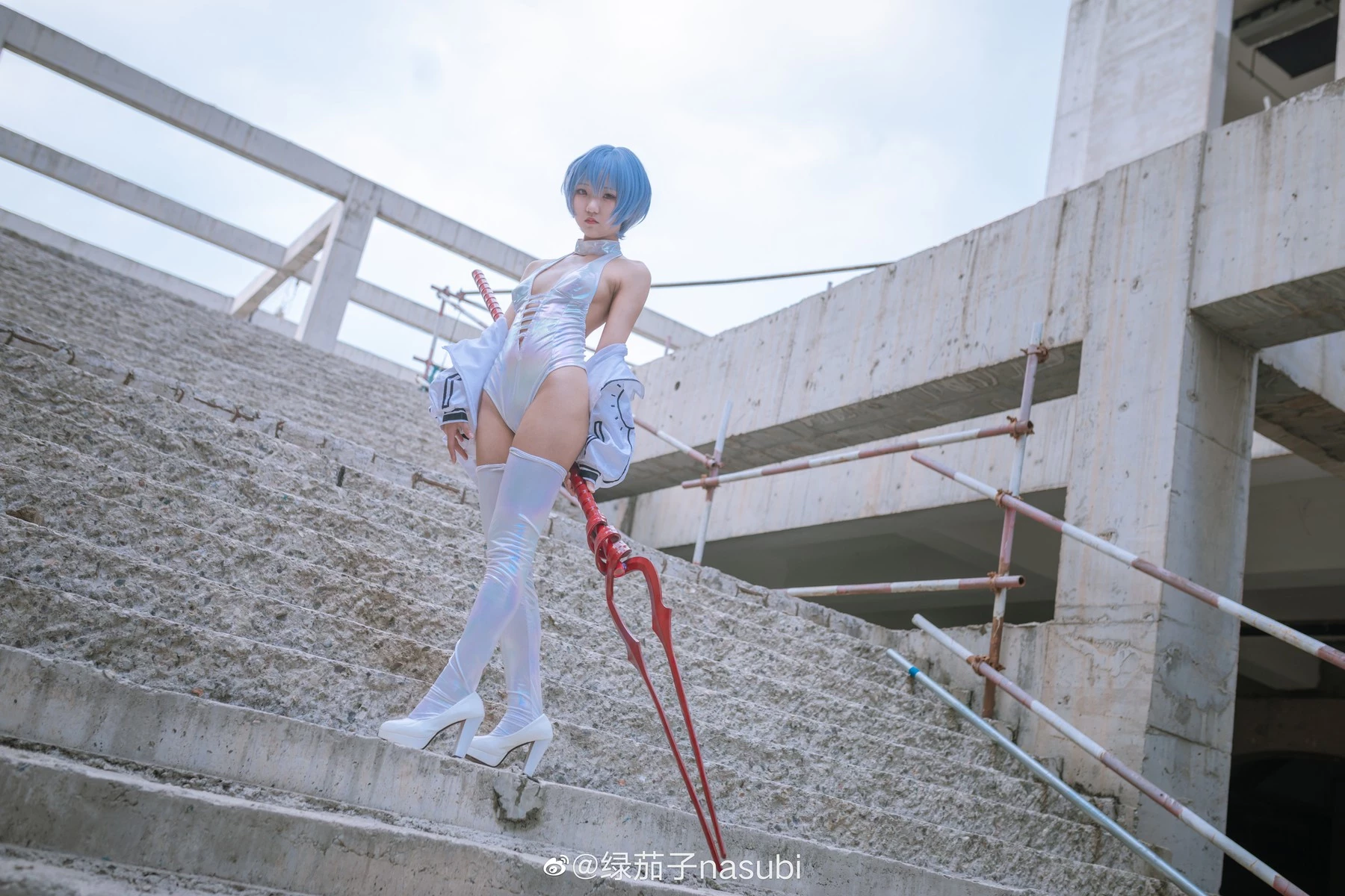 Cosplay 綠茄子nasubi EVA超話ASS綾波麗