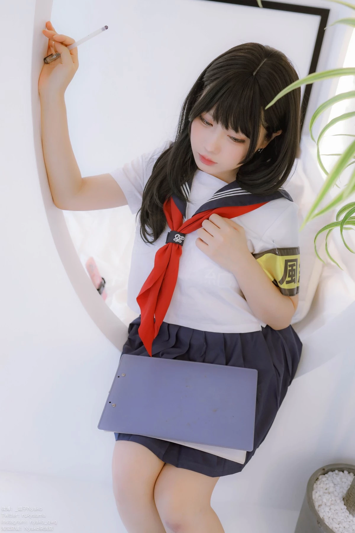 Cosplay Nyako喵子 風紀委員