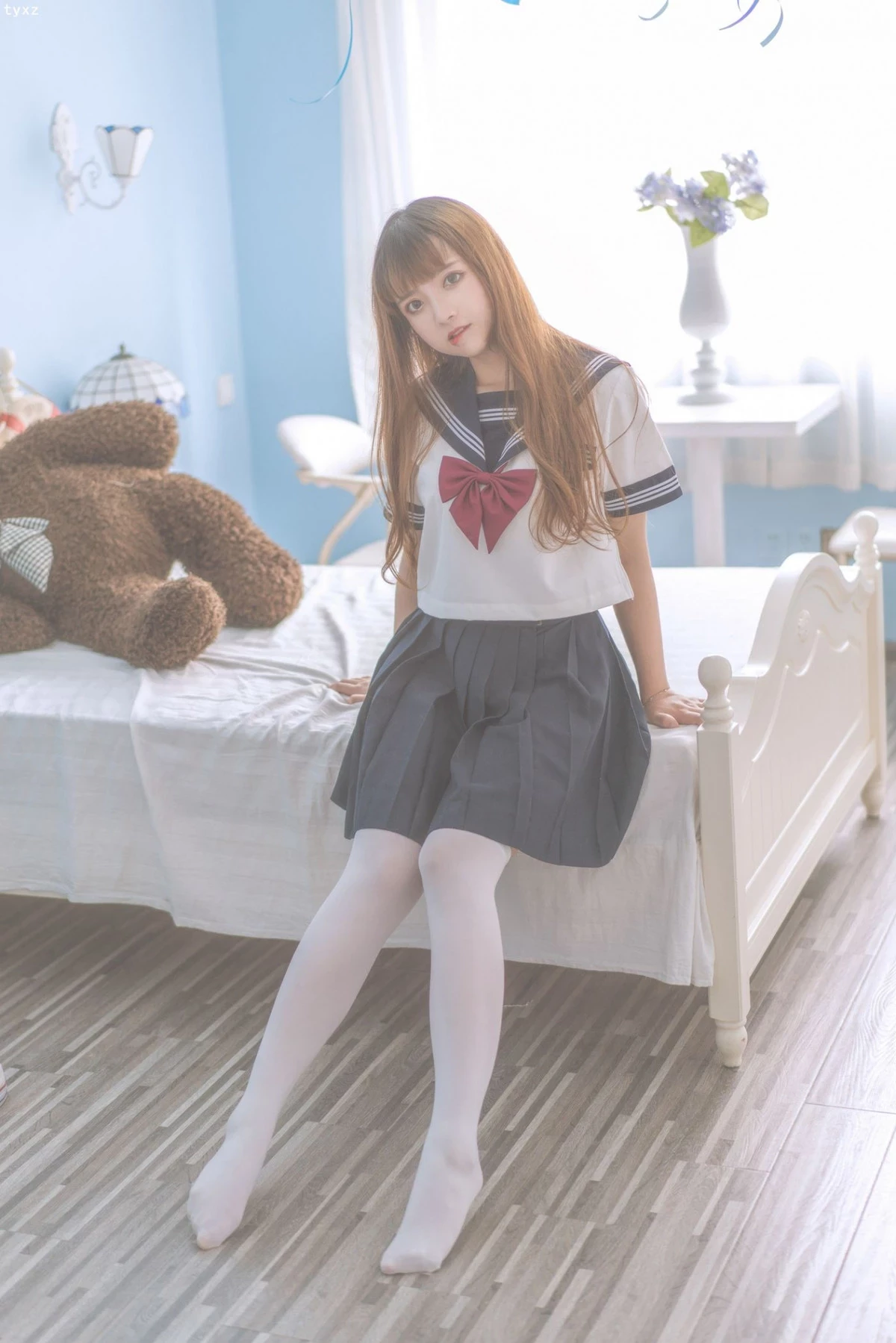 Cosplay 一隻雲燒 JK少女