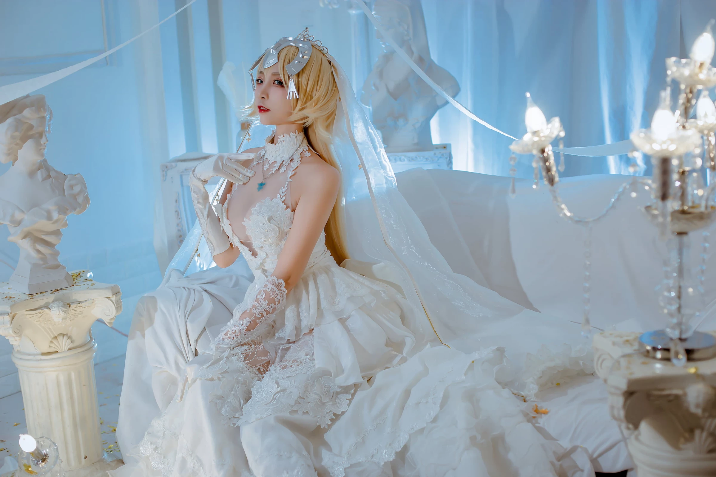 FGO 貞德 天使新娘 @二佐Nisa - Jeanne Darc Bride [12P]