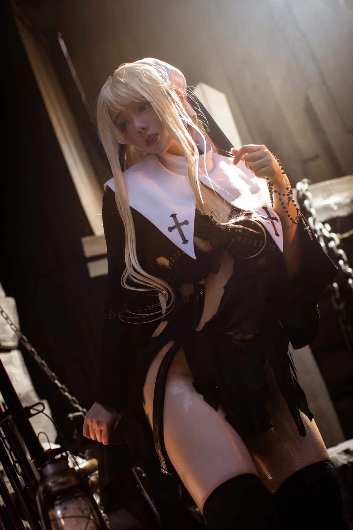 NinJA阿寨寨 Cosplay 贖罪修女