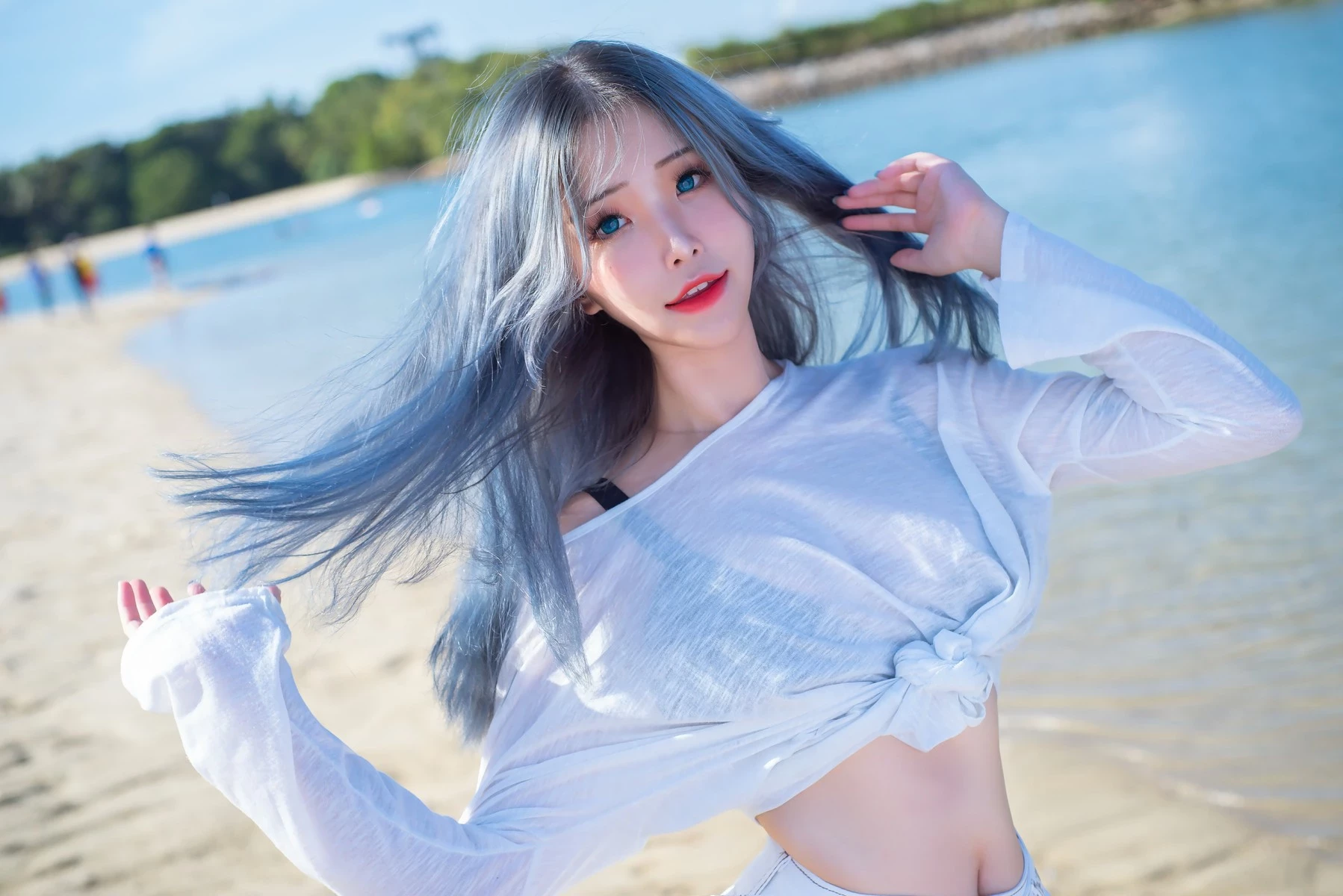 Plant Lily 花リリ Cosplay Beach lily