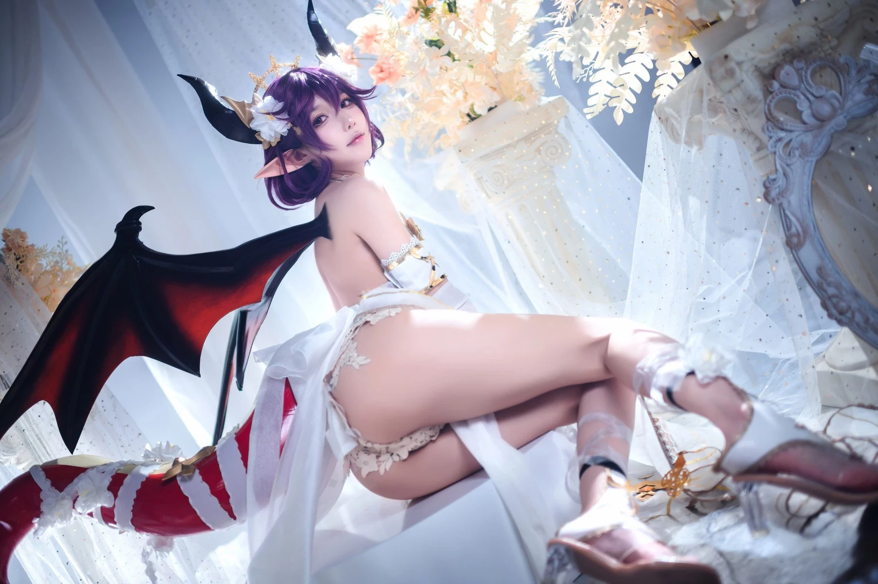 阿包也是兔娘 Cosplay 碧藍幻想古蕾婭 龍娘