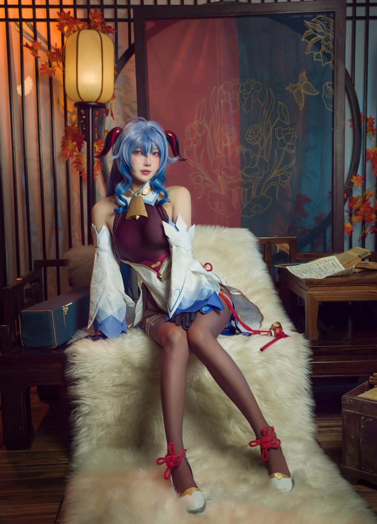 阿包也是兔娘 Cosplay 艦長 原神甘雨