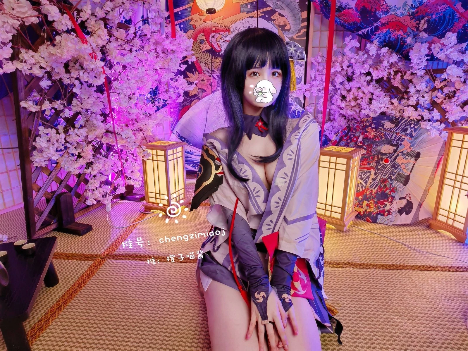 橙子喵醬 Cosplay 雷神