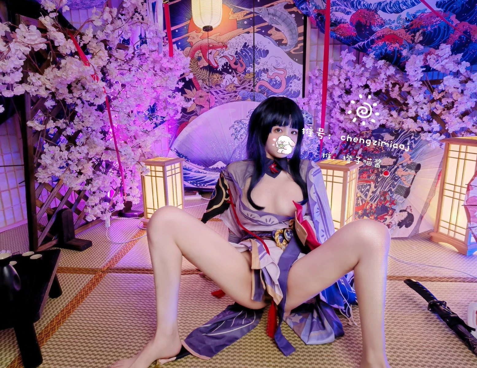 橙子喵醬 Cosplay 雷神