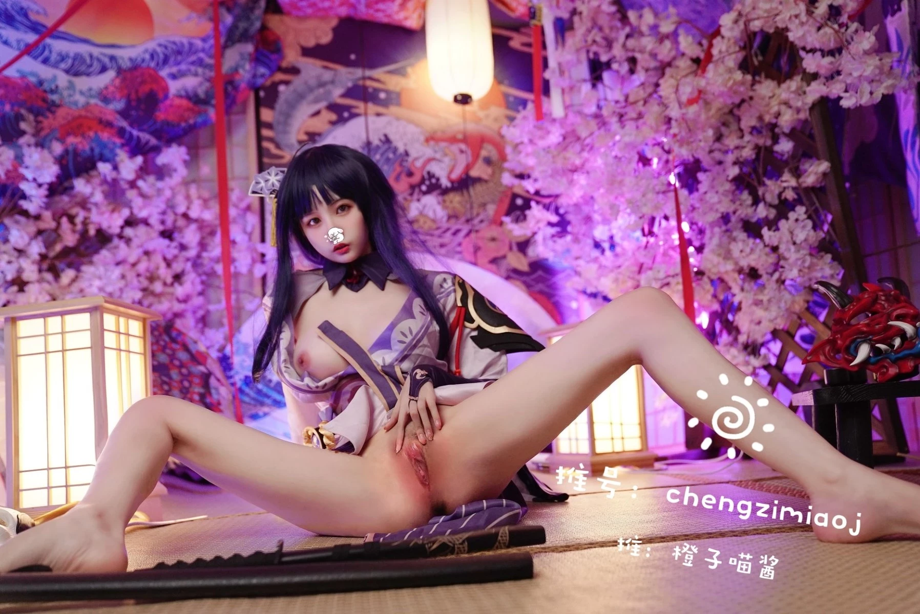 橙子喵醬 Cosplay 雷神