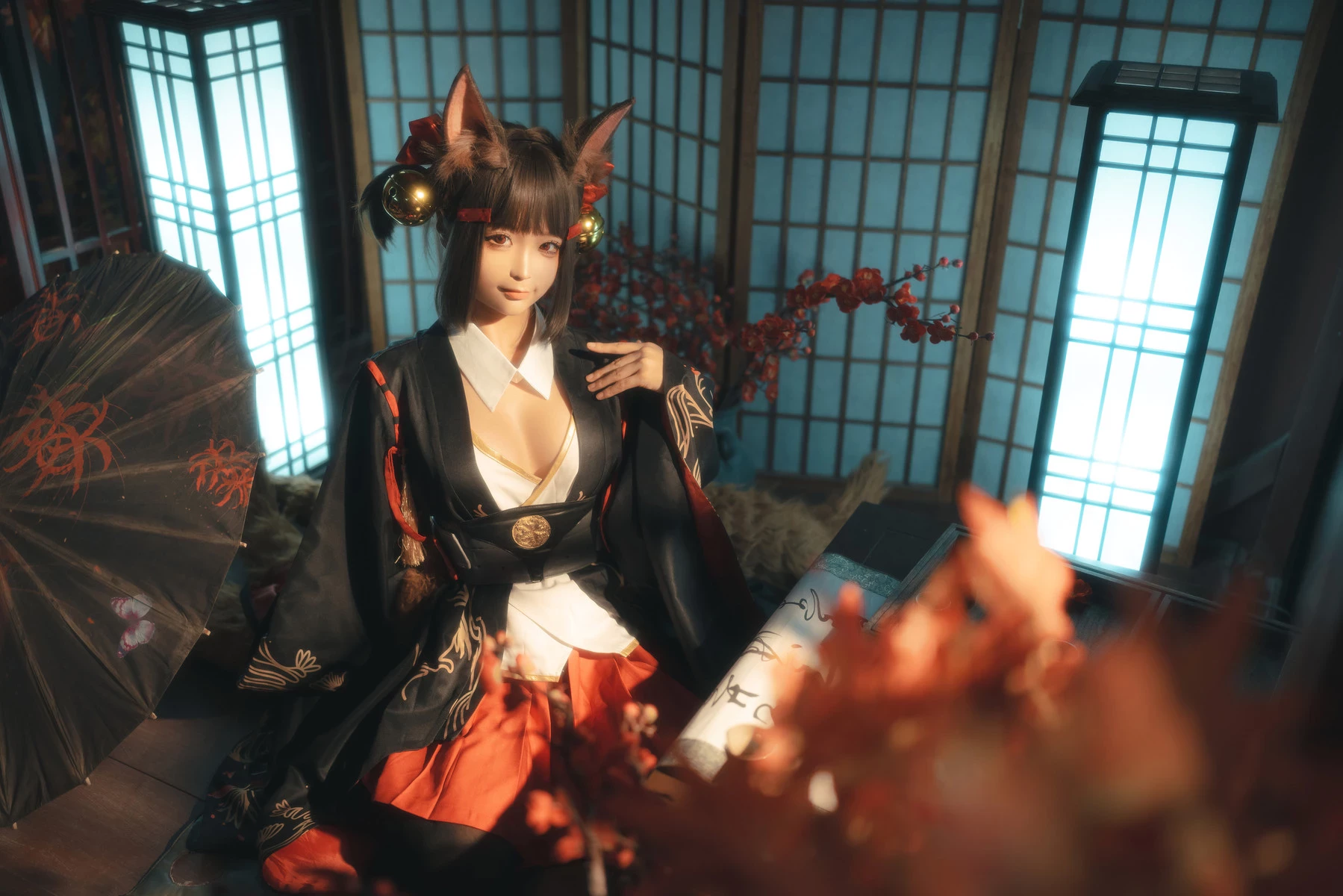 蠢沫沫 Cosplay 小赤城