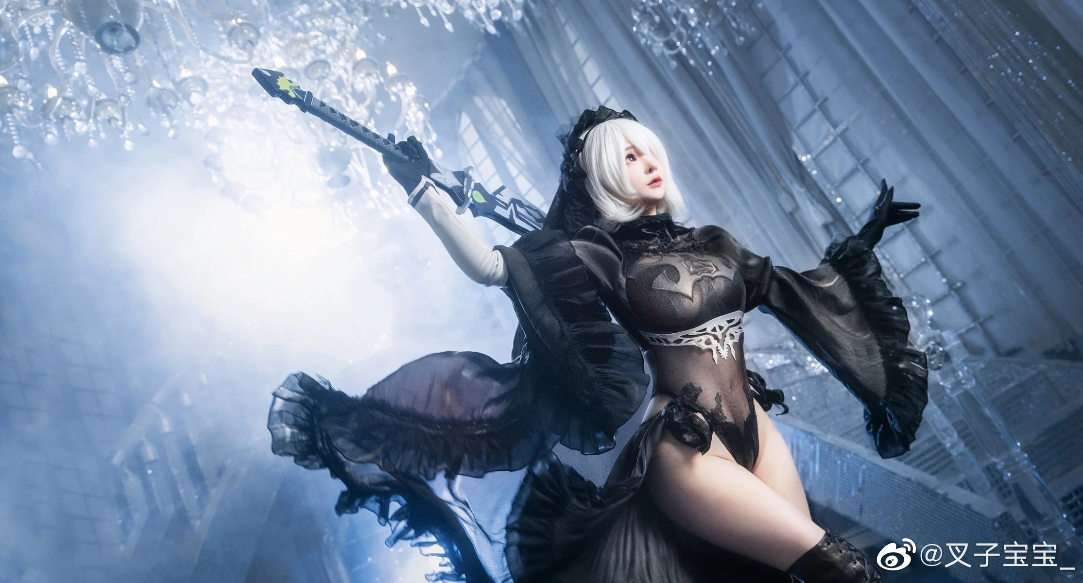 叉子寶寶 Cosplay 2B 尼爾機械紀元