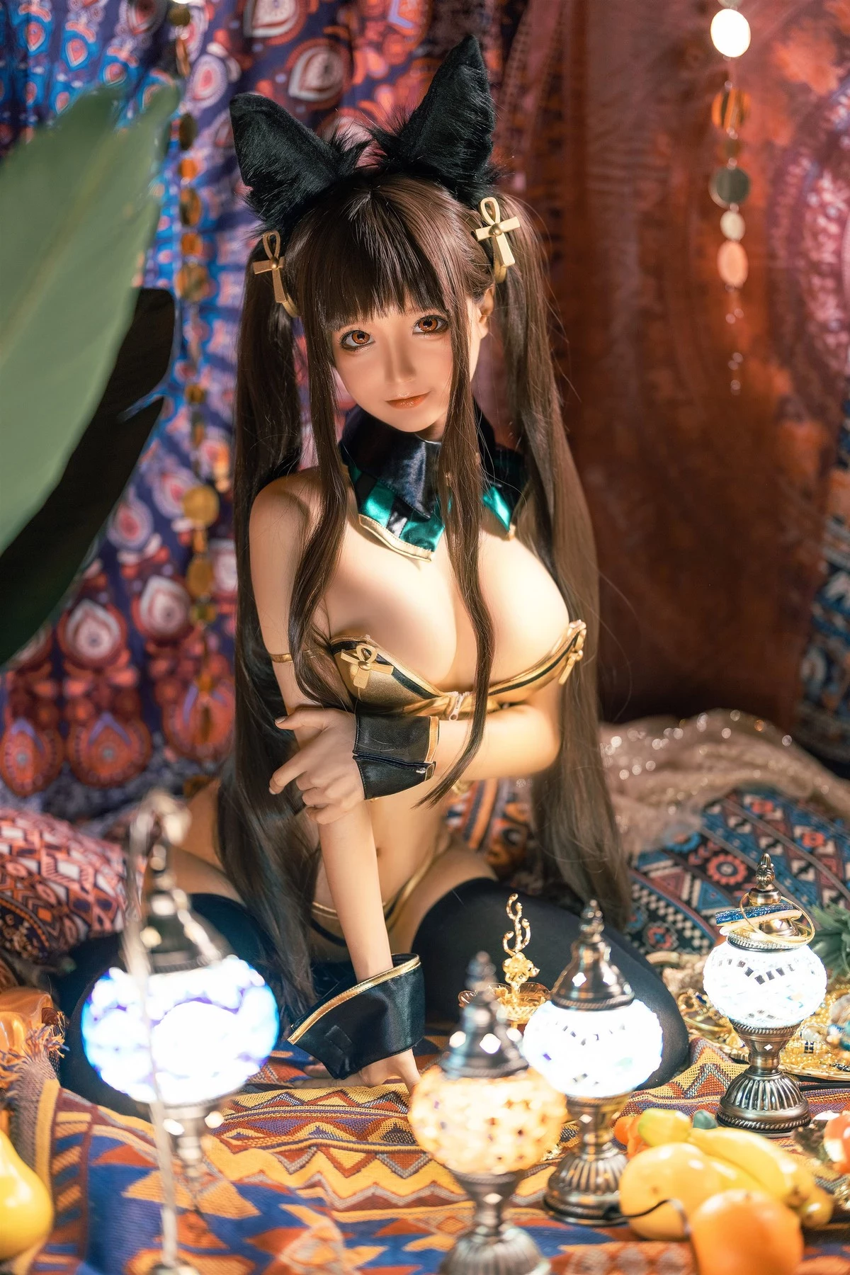 蠢沫沫 Cosplay 埃及喵