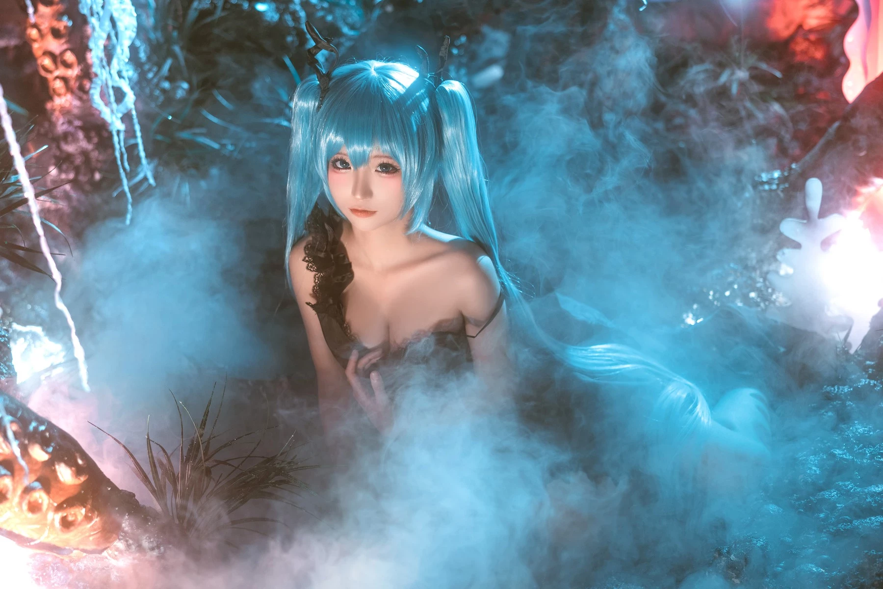 蠢沫沫 Cosplay 深海少女