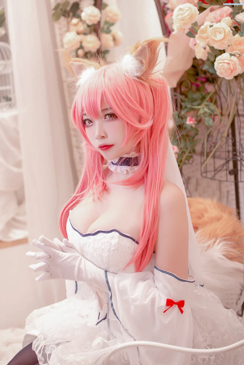 [二佐Nisa] NO.131 Fate玉藻前婚紗 Tamamo no Mae Wedding Dress